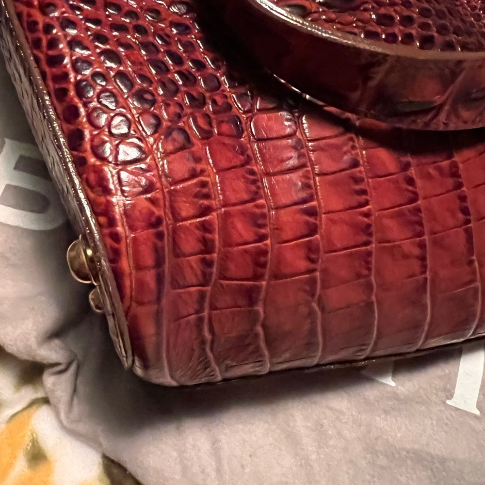 Brahmin Asher Tote Shoulder Bag PECAN - Picture 7 of 11